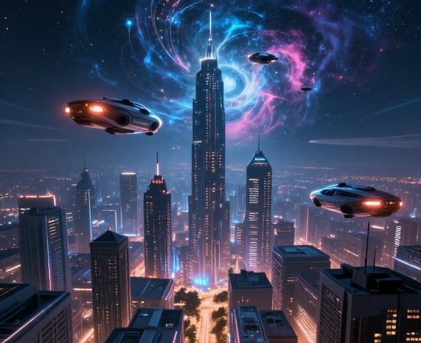 Quantum Nebula City 2099